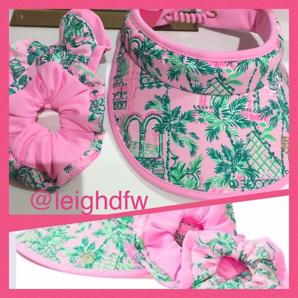 Lilly Pulitzer Accessories - Lilly Pulitzer Visor & Scrunchies GWP